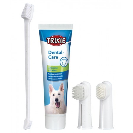 Trixie Dental Hygiene Set Набор для ухода за зубами собак (2561)